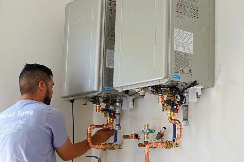 Instalacija protočnog bojlera, prednosti